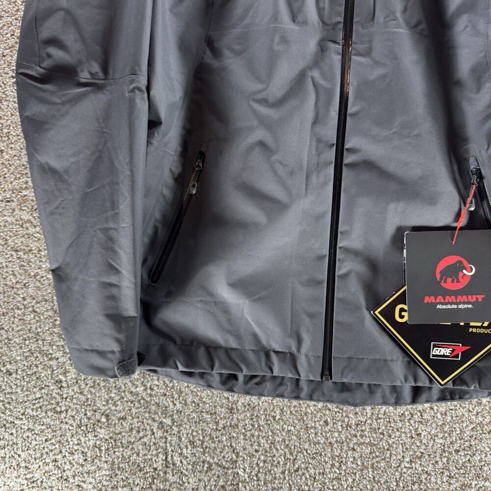 Mammut Gore-tex Paclite Shell Wenaha Phantom Rain Jacket Womens Large‎ Gray NEW - Picture 6 of 16